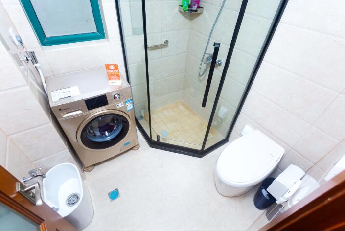 上海3平米卫生间淋浴一体式装修设计效果图